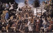 Sandro Botticelli The temptation of Christ Germany oil painting artist